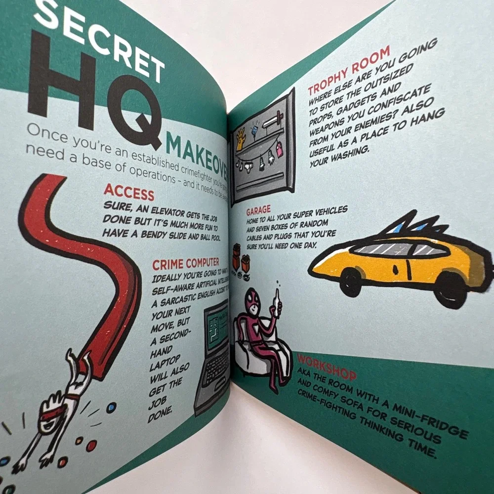 Self-Help For Superheroes Book by Dan Whitehead Illustrated‎ Pedro Demetriou